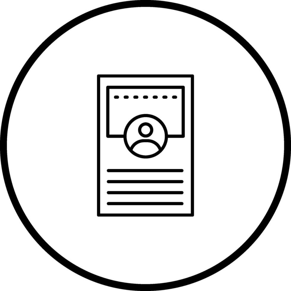 Profile Vector Icon