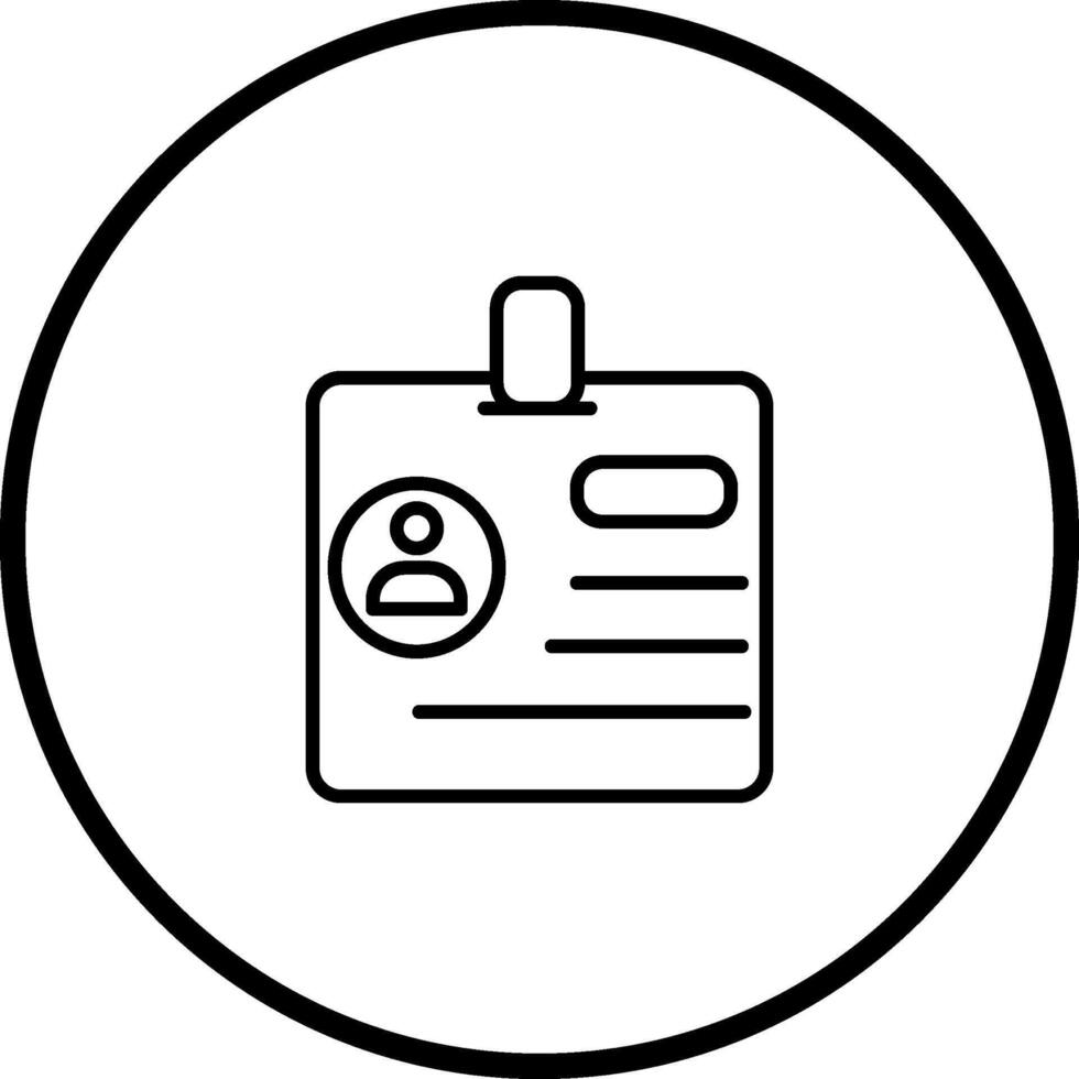 Identification Vector Icon