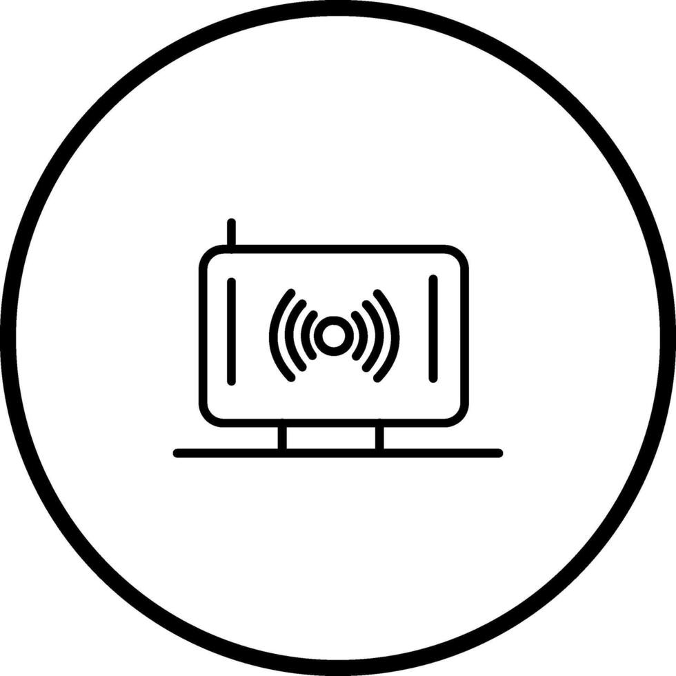 Wireless Vector Icon