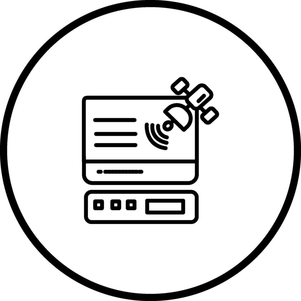 Satellite Vector Icon