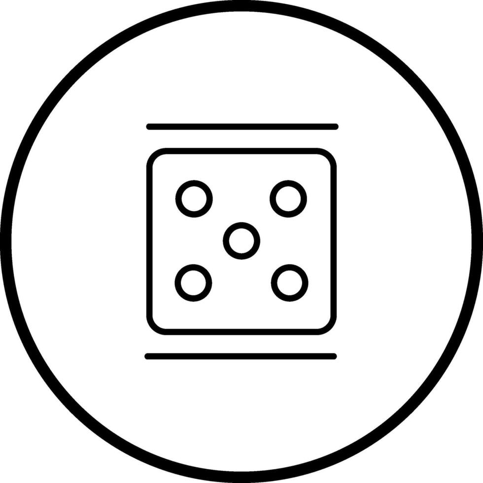 Dice Vector Icon