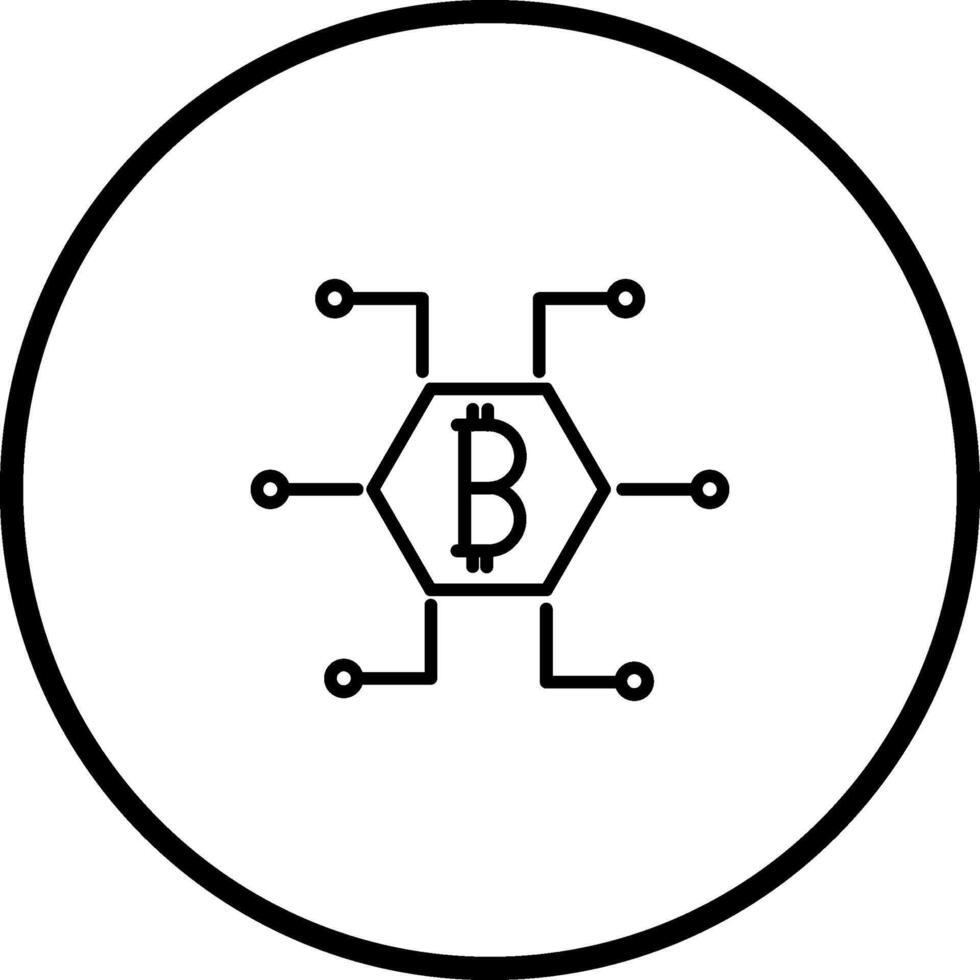 Bitcoin Vector Icon