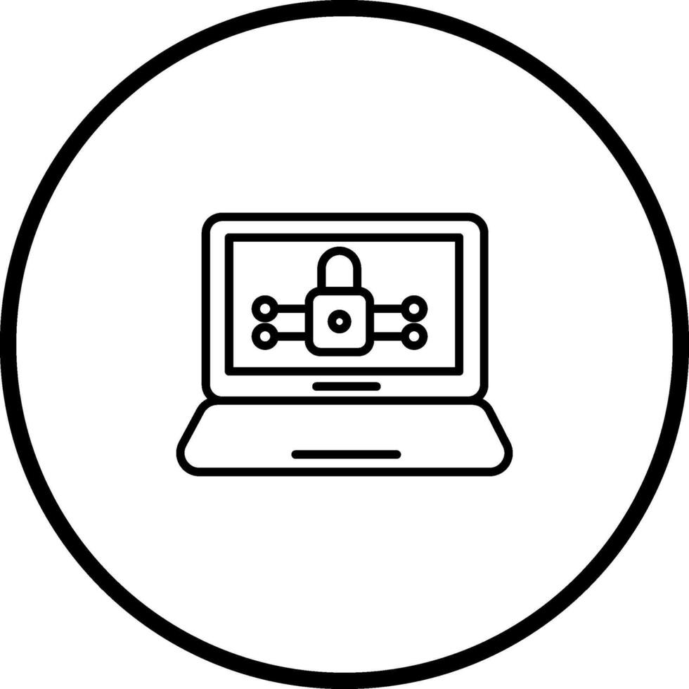 Closed Access Vector Icon