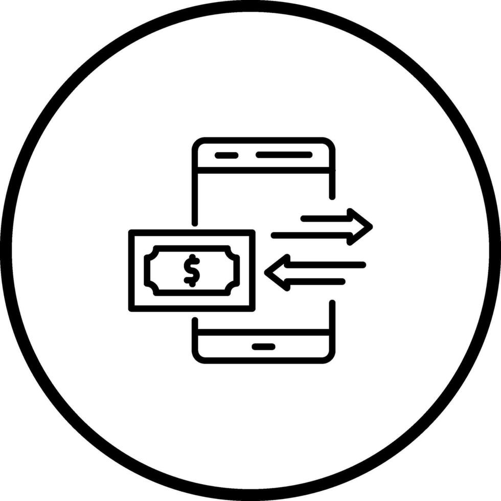 Money Transfer Vector Icon