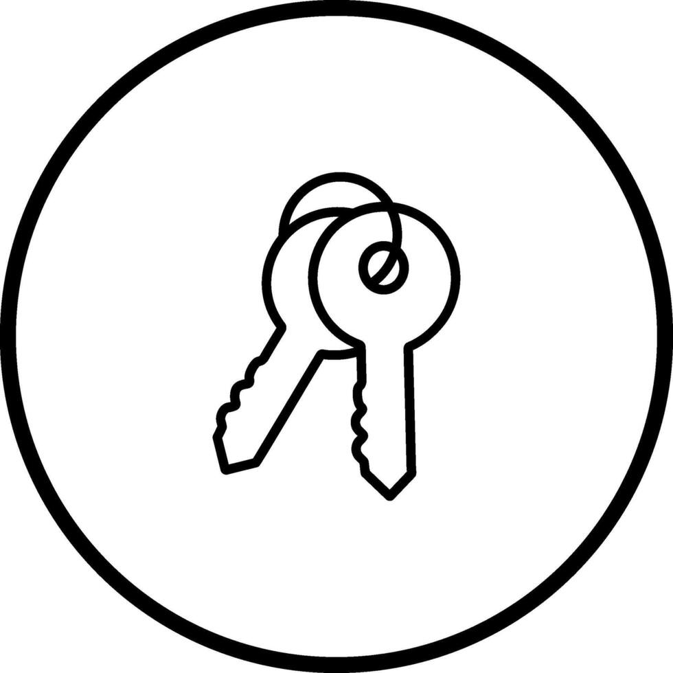 Keys Vector Icon