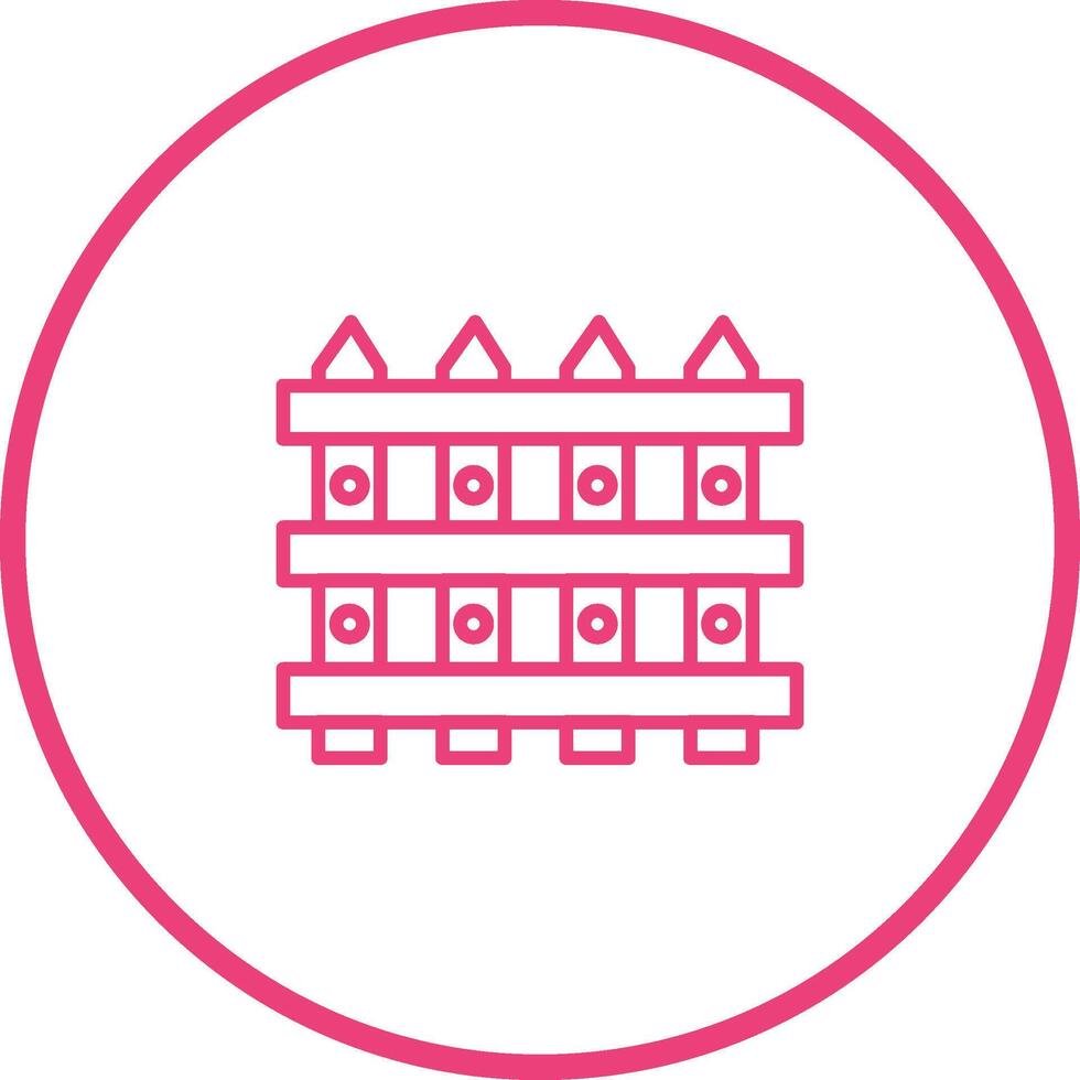 Fence Vector Icon