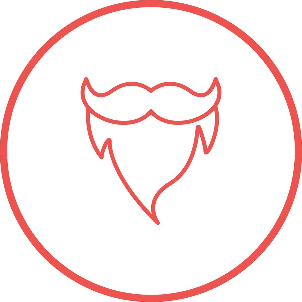 Beard and Moustache II Vector Icon