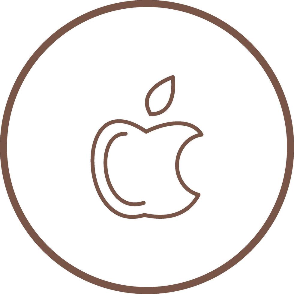 Apple Logo Vector Icon