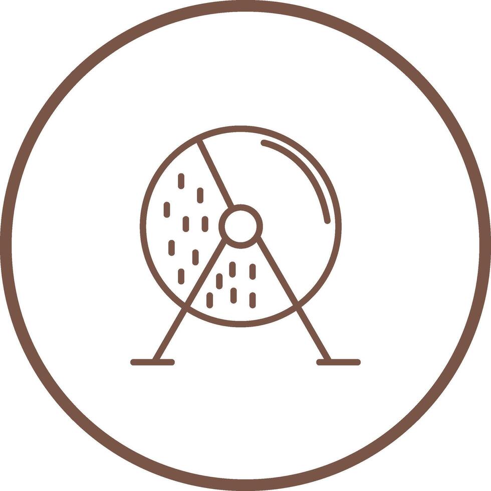 Lottery Machine Vector Icon
