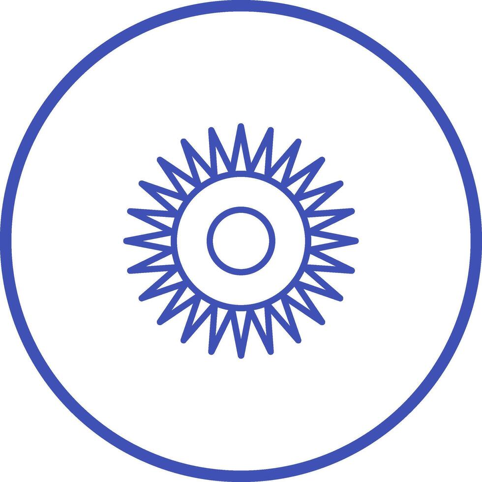 Optical Radiation Vector Icon