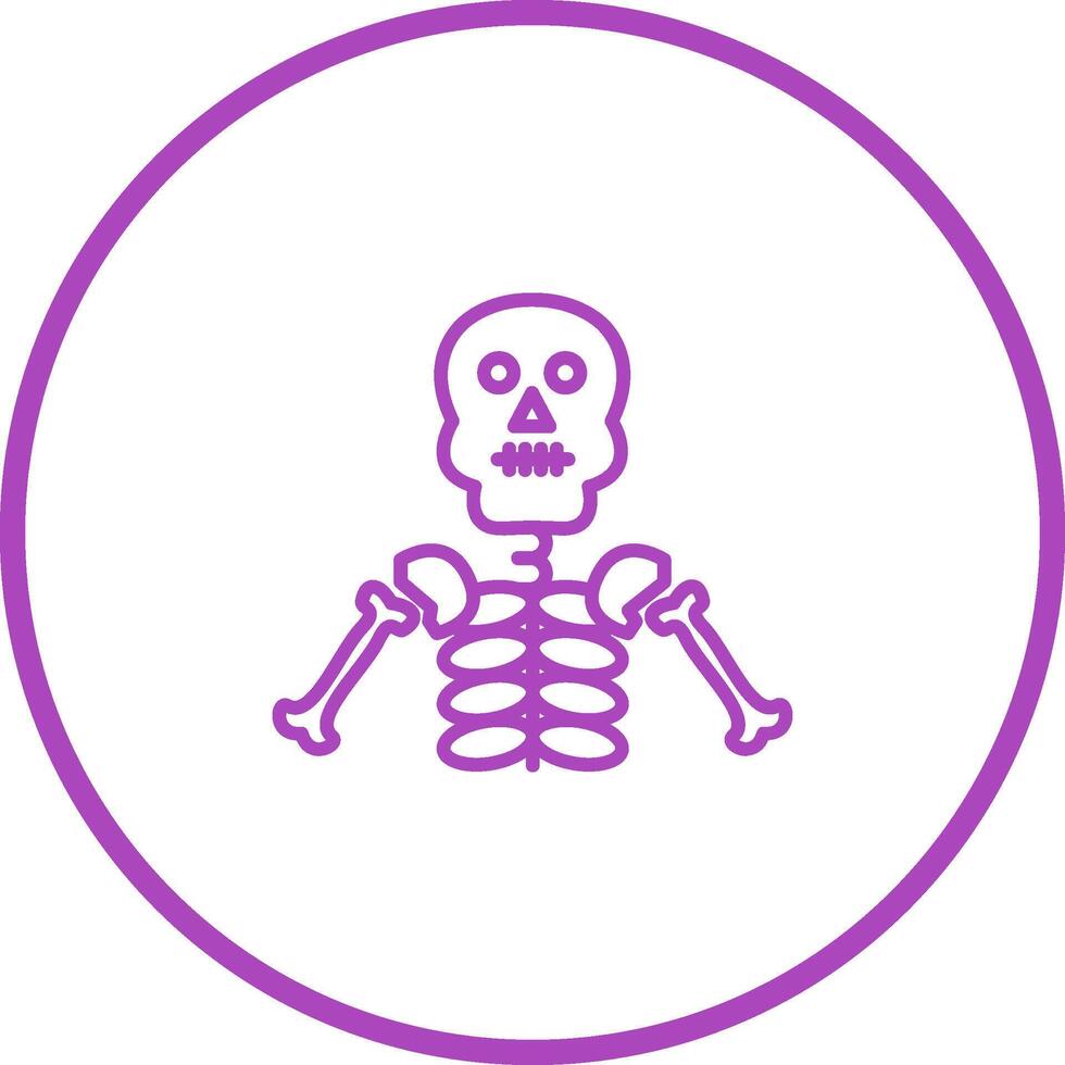 Skeleton Vector Icon