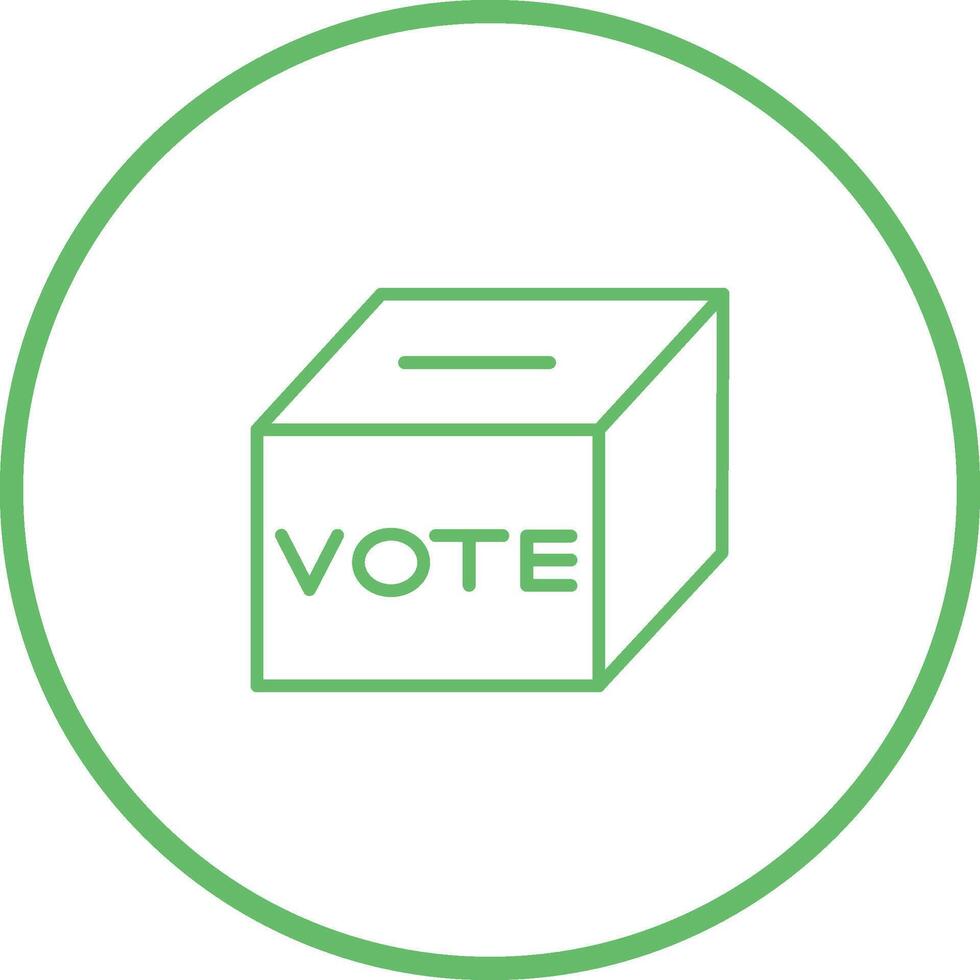 Ballot Box Vector Icon