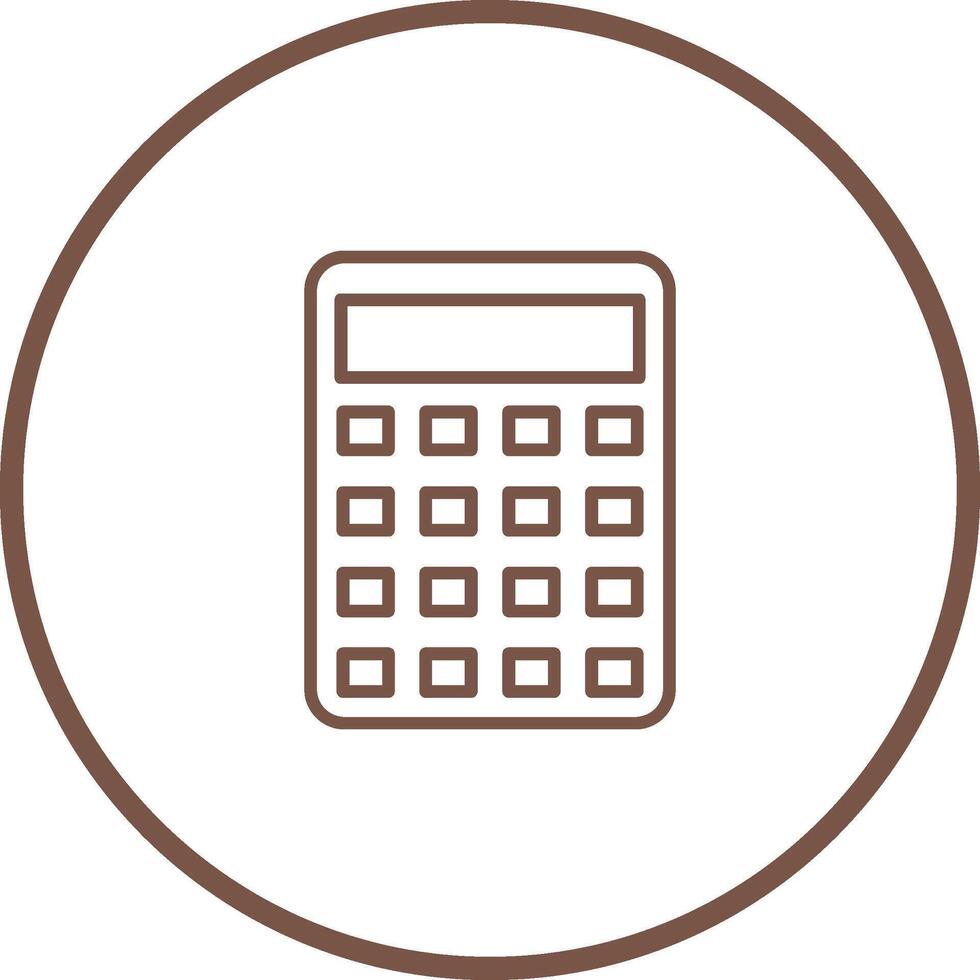 Calculator Vector Icon