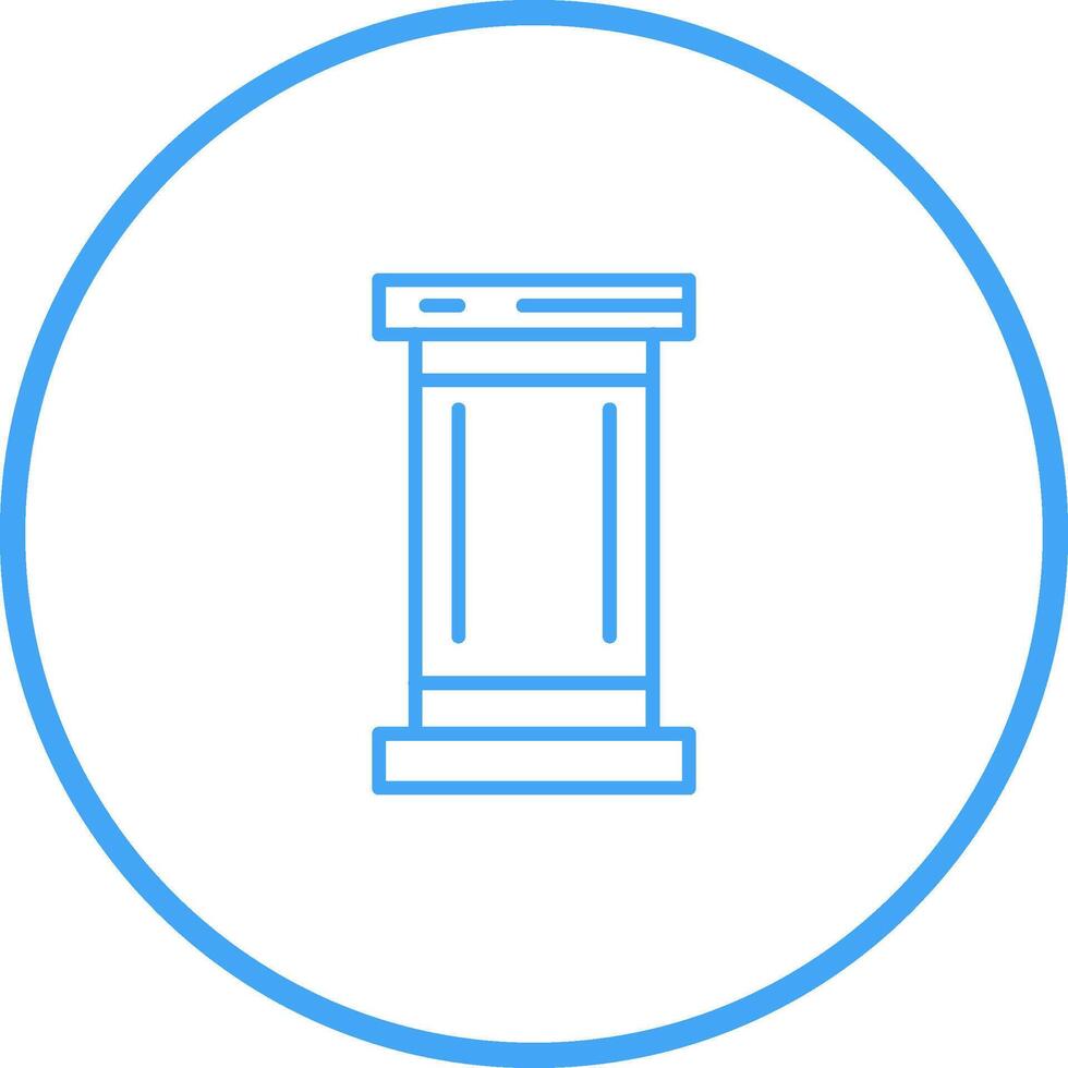 Pillar Vector Icon