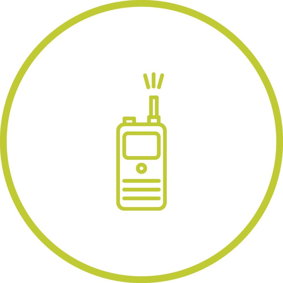 Walkie Talkie Vector Icon