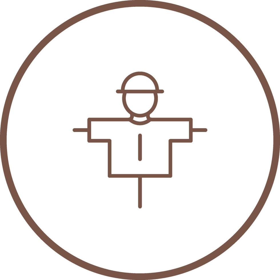 Scare Crow Vector Icon