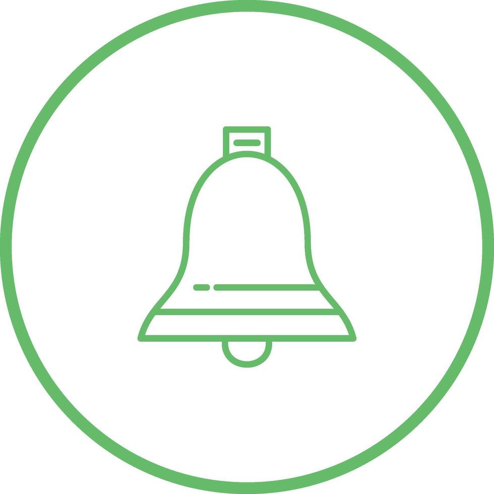 icono de vector de campana de iglesia