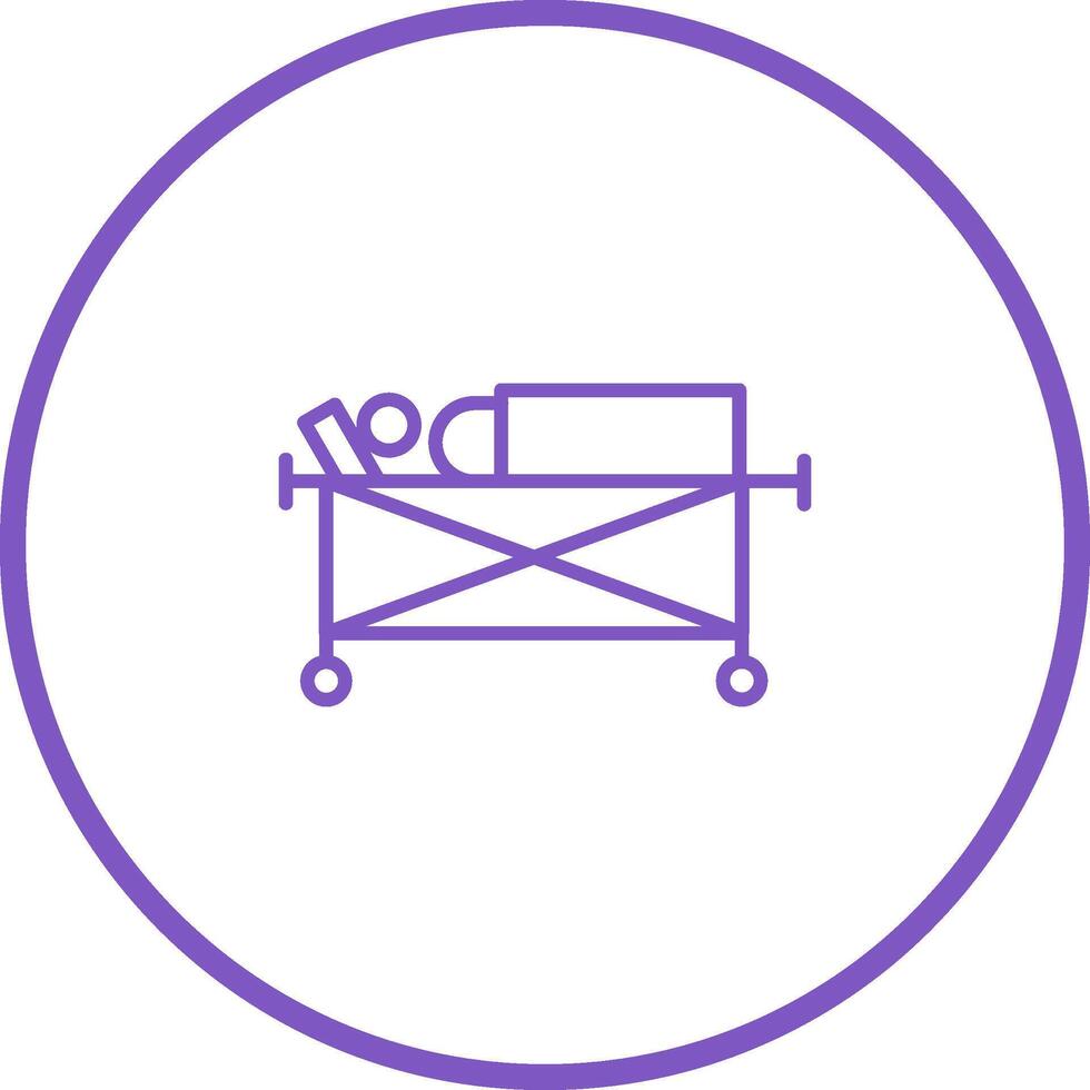 Stretcher Vector Icon