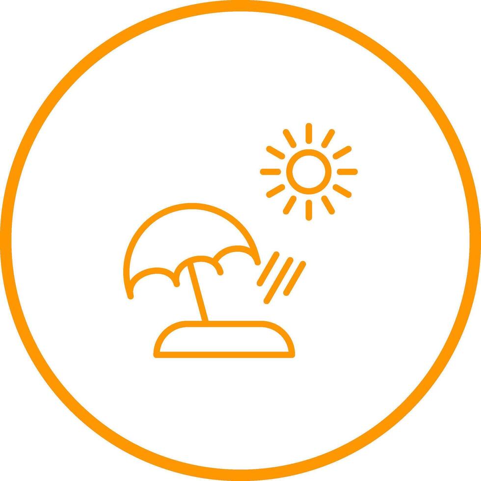 Beach Vector Icon