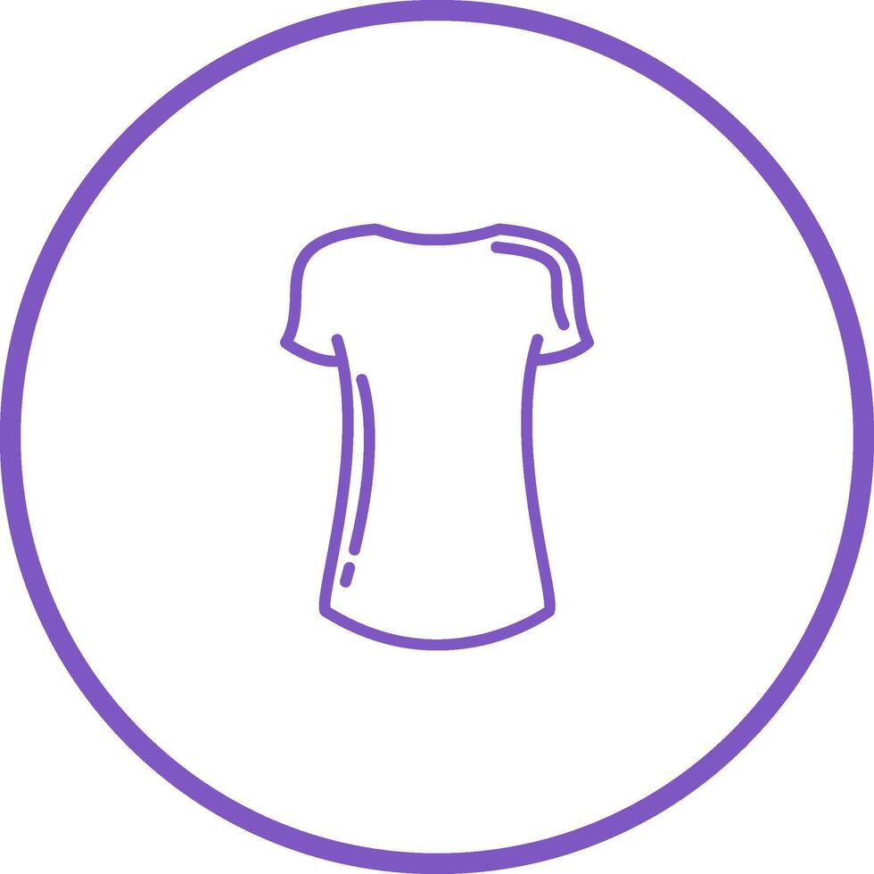 Ladies Shirt Vector Icon