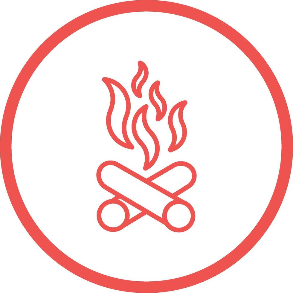 Bonfire Vector Icon