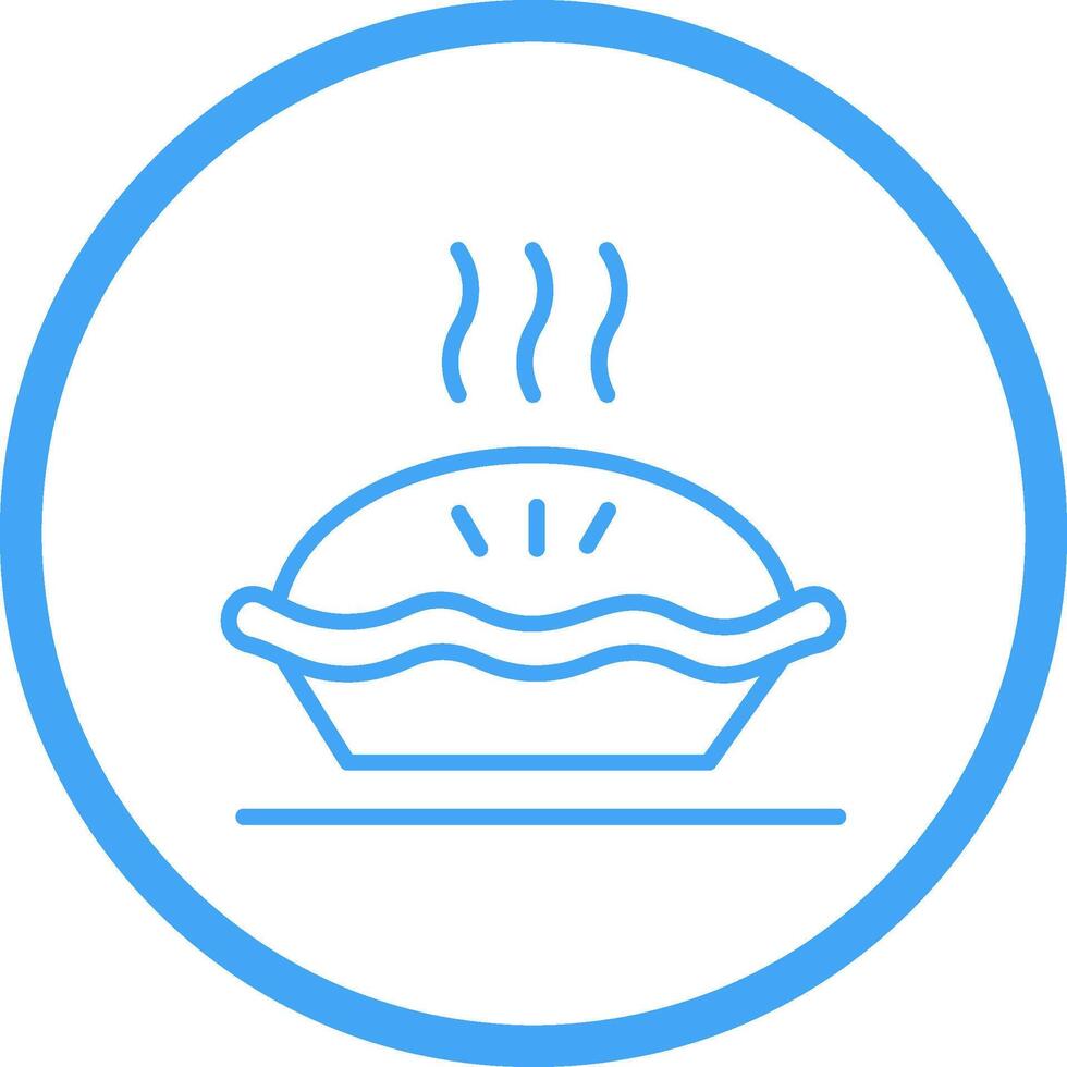 Pie Vector Icon
