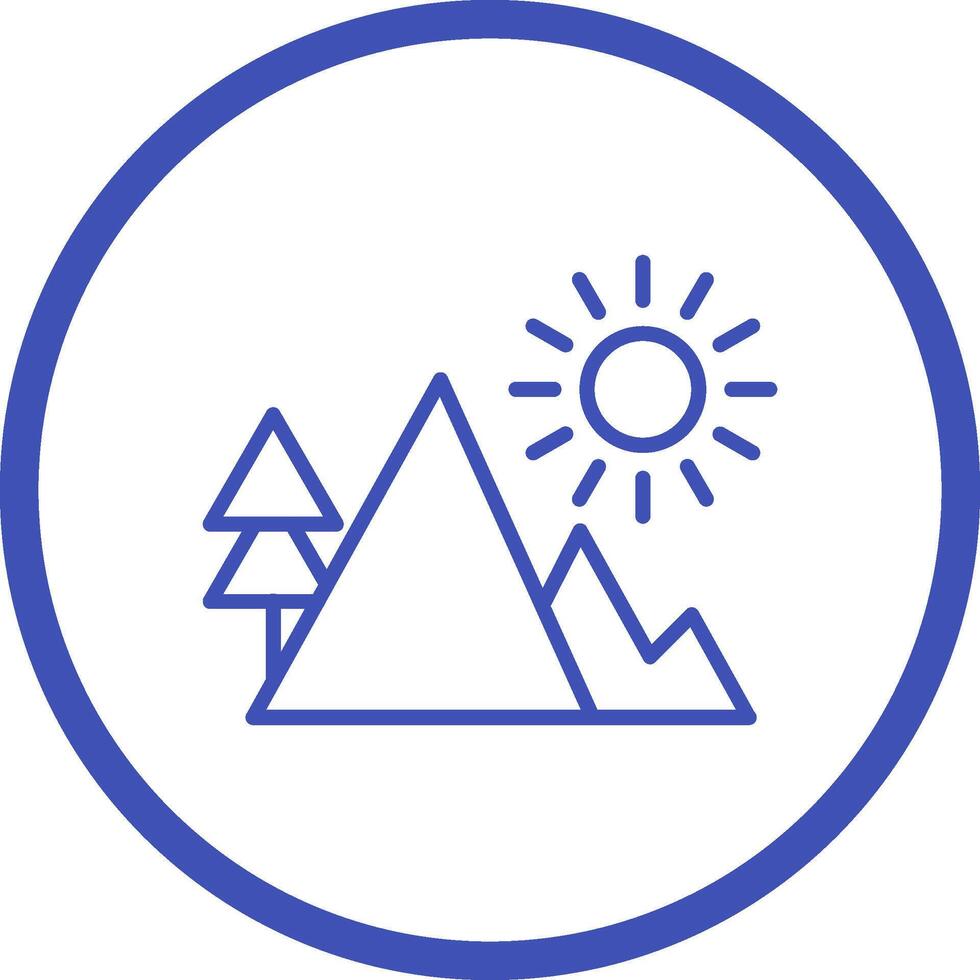 Mountain Vector Icon