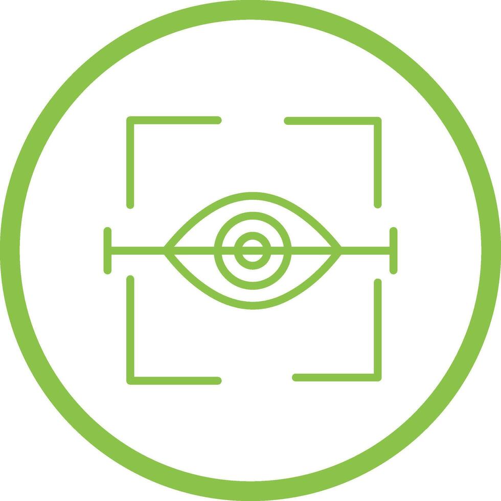 Eye Scan Vector Icon