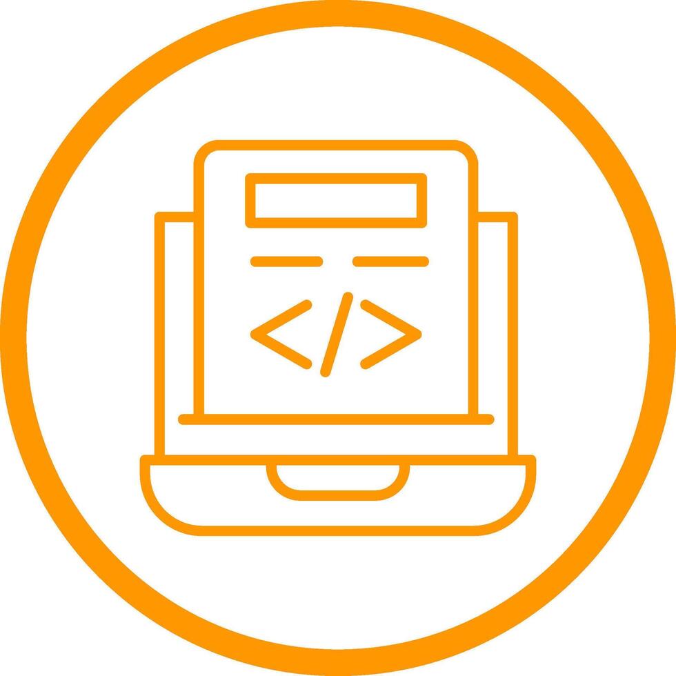 Coding Vector Icon