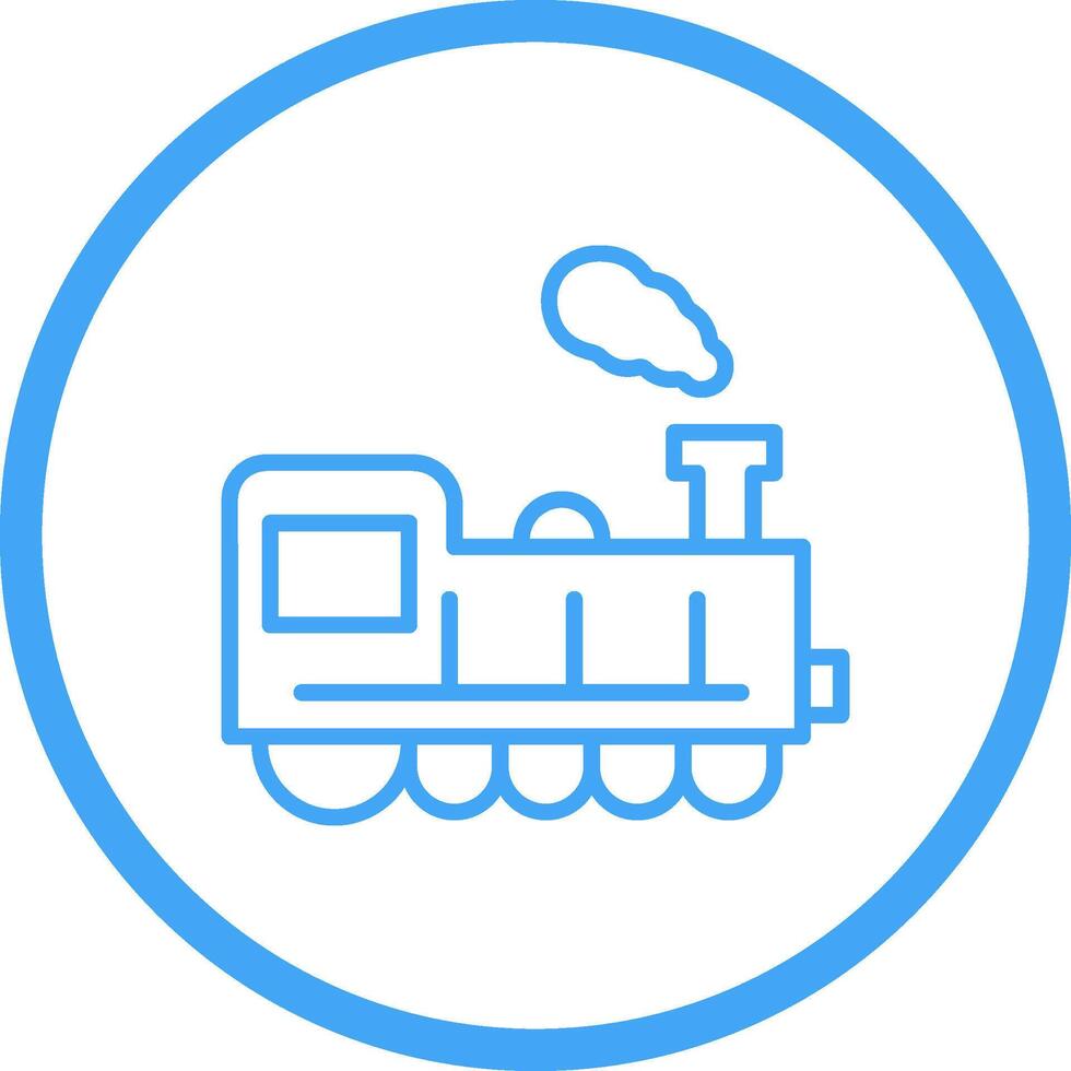 icono de vector de tren