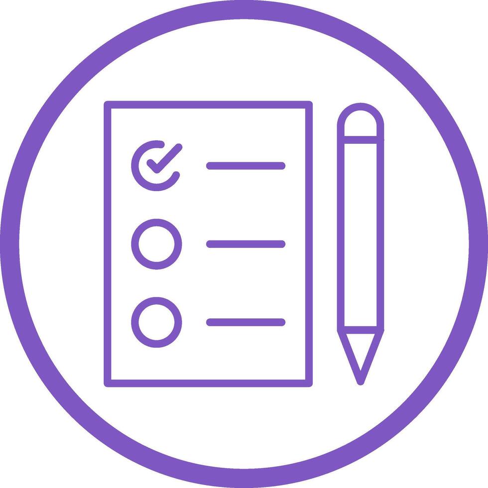 Task List Vector Icon