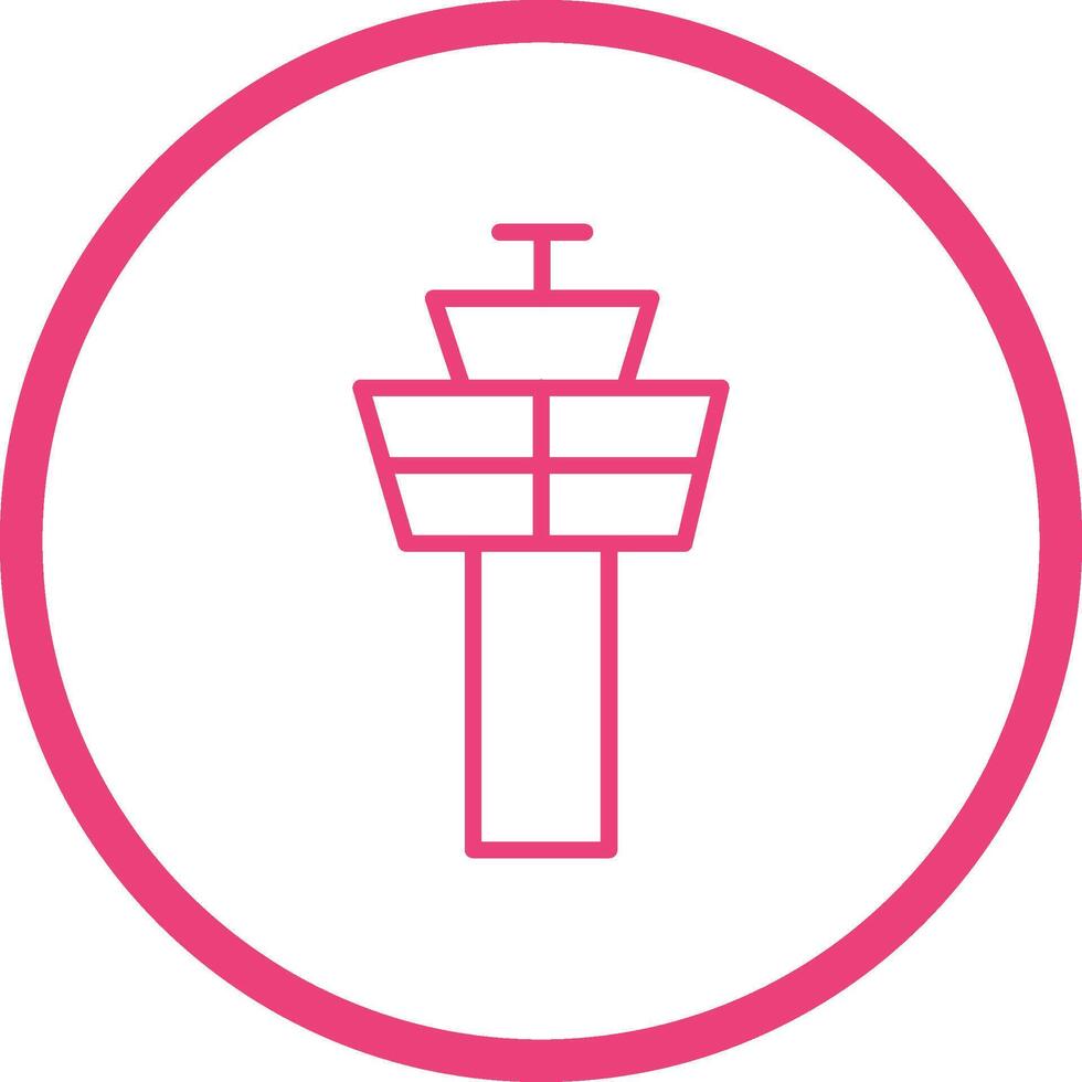 Control Tower Vector Icon