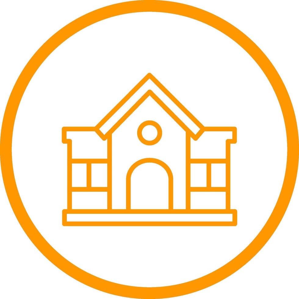 Mansion Vector Icon