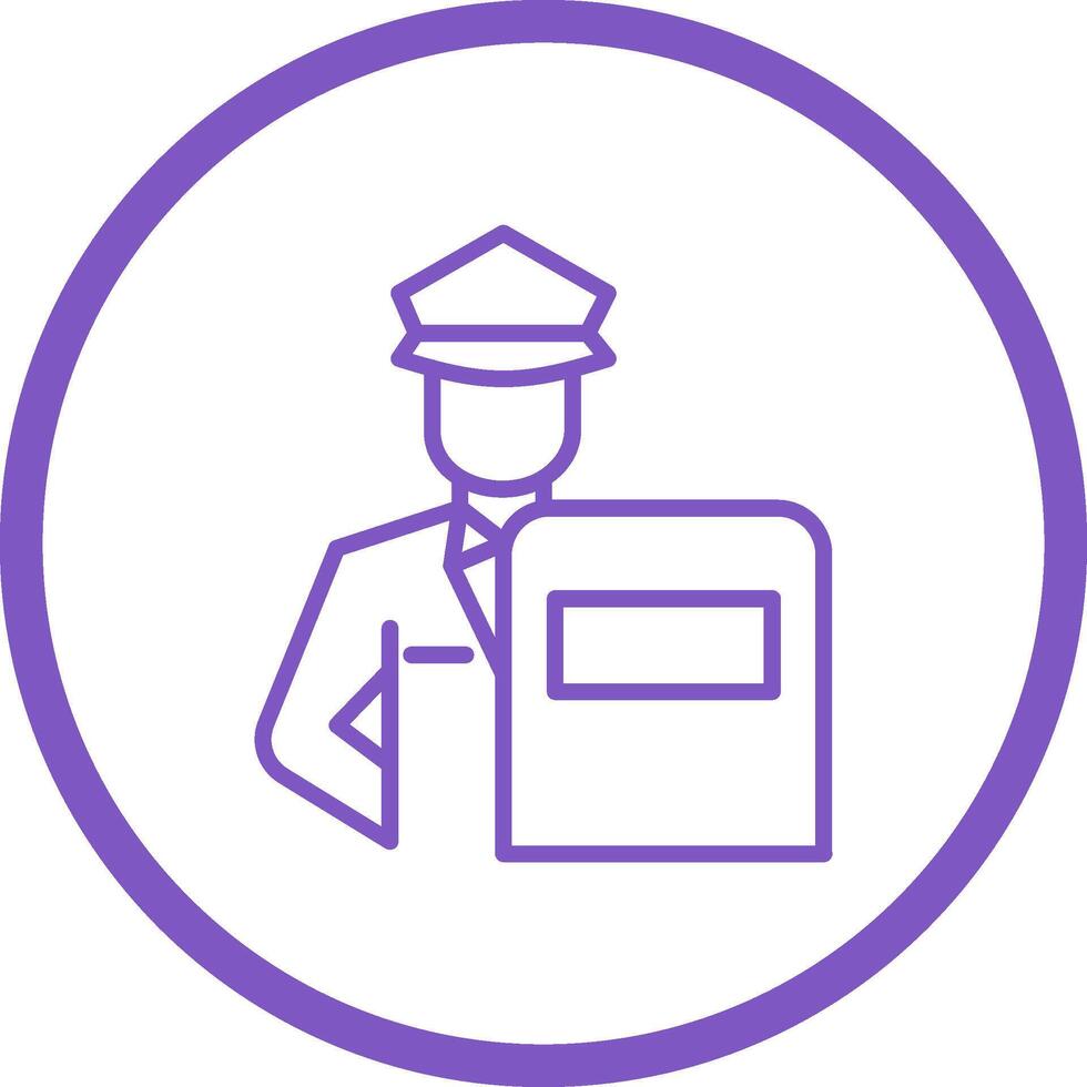 Riot Police Vector Icon