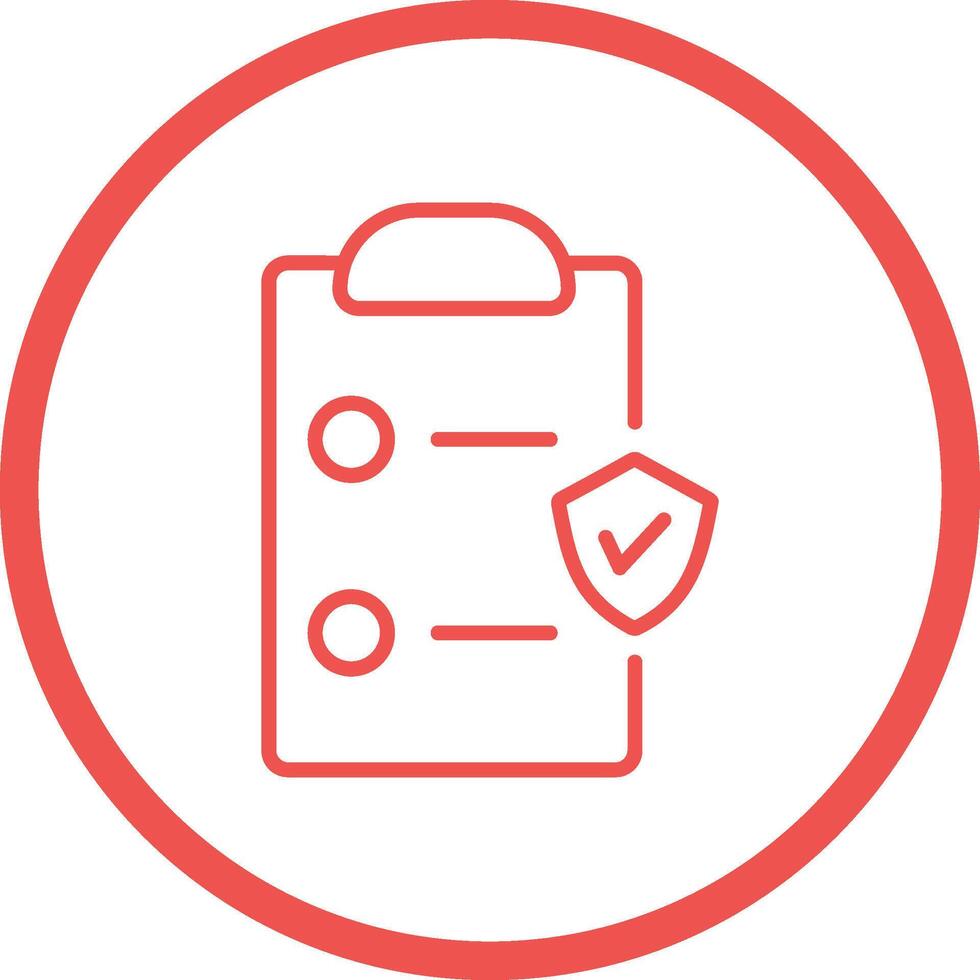 Insurance Policy Vector Icon