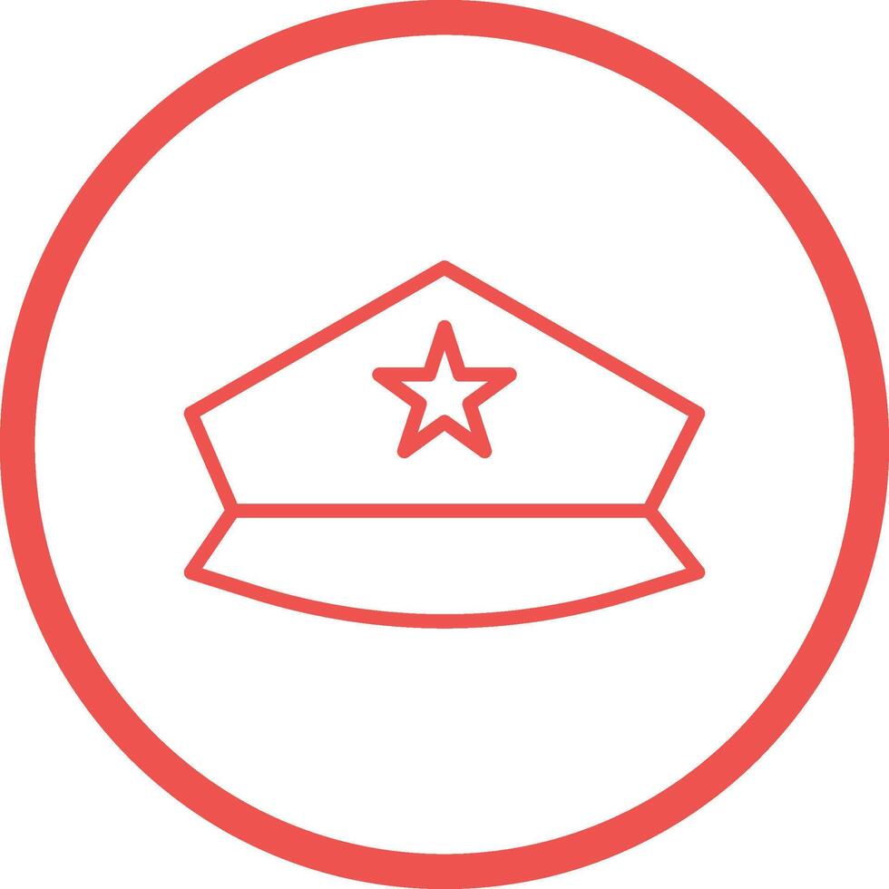 Police Hat Vector Icon