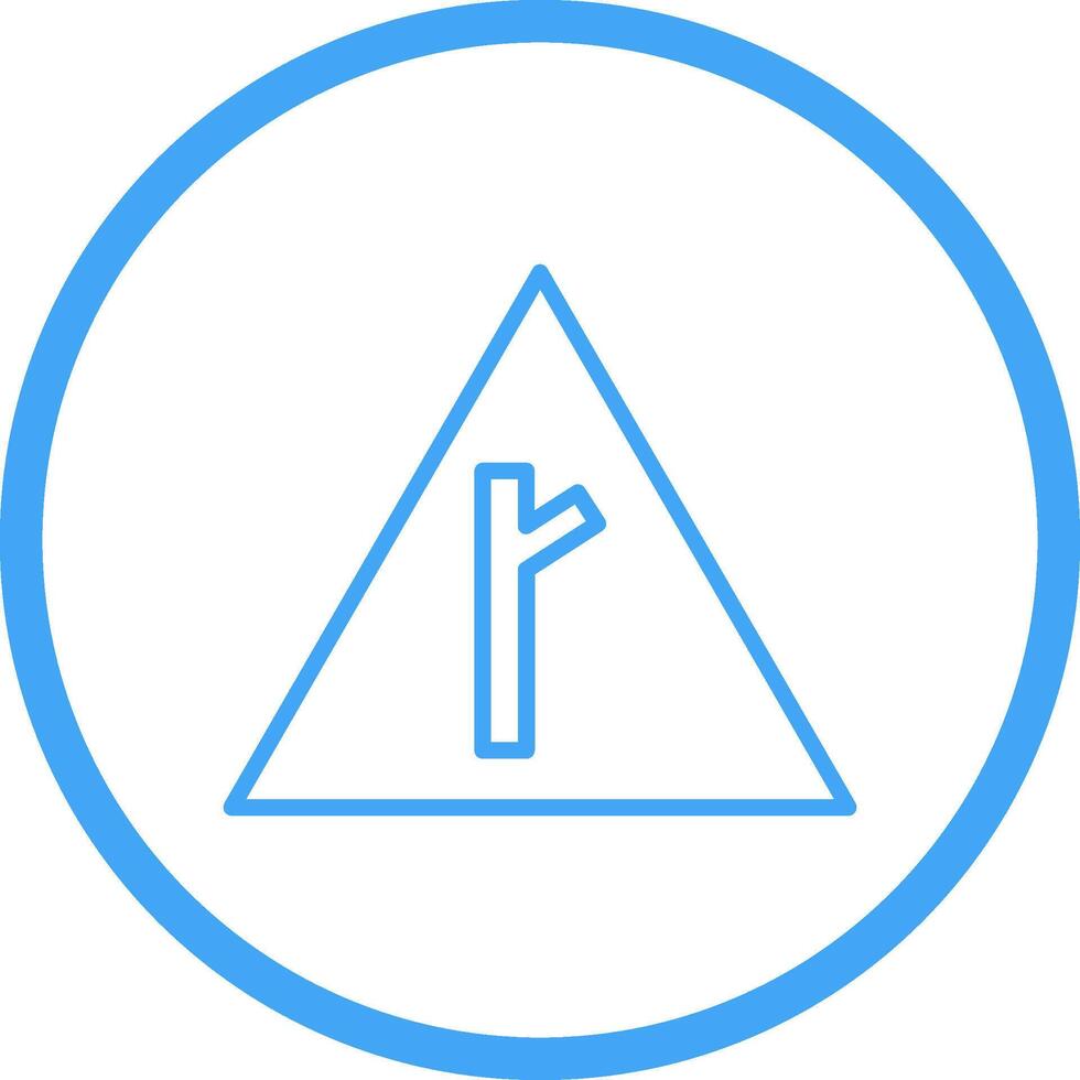 Road Sign Vector Icon