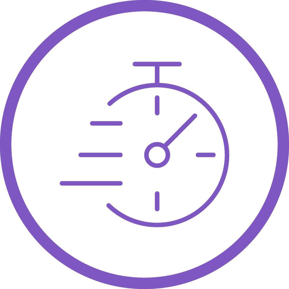 Flex Time Vector Icon
