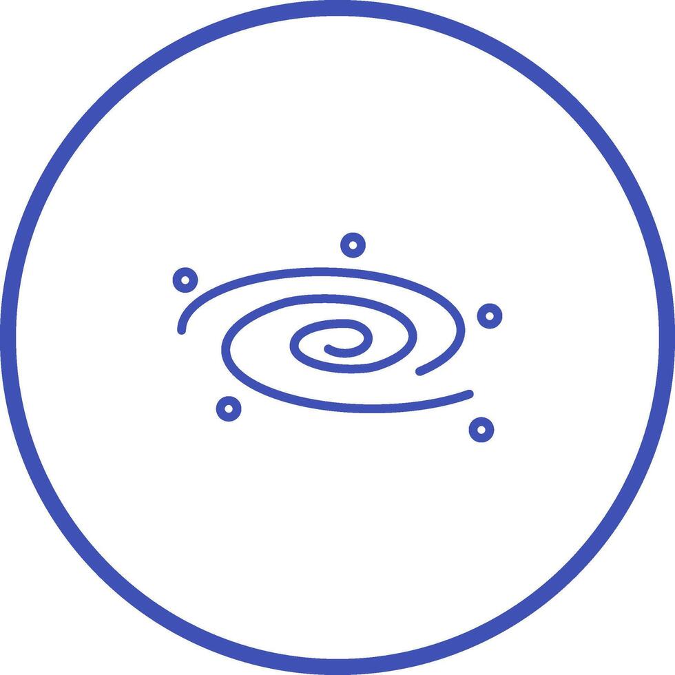Black Hole Vector Icon