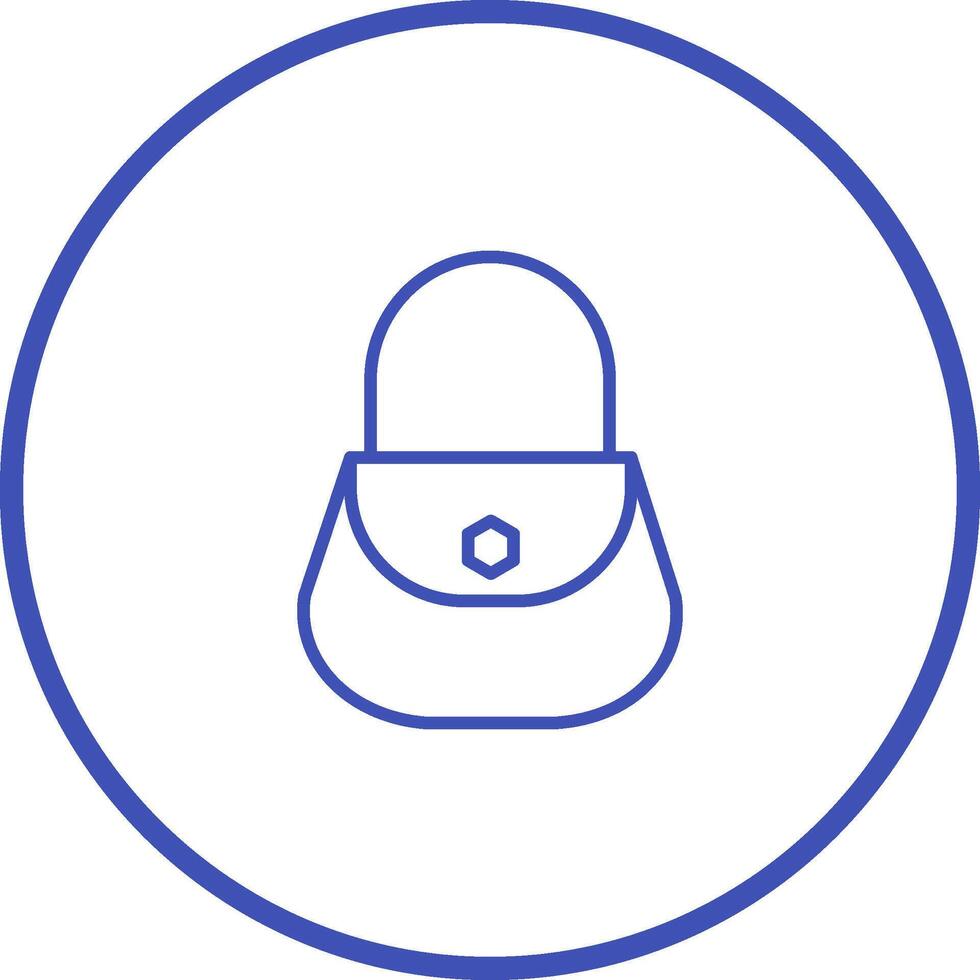 Ladies Bag Vector Icon