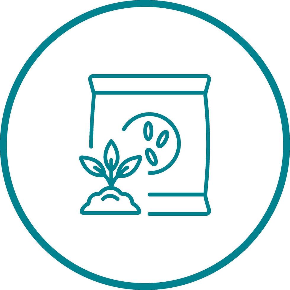 Fertilizer Bag Vector Icon