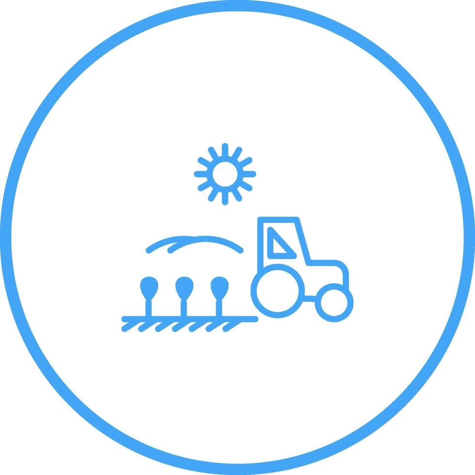 Smart Farm Vector Icon