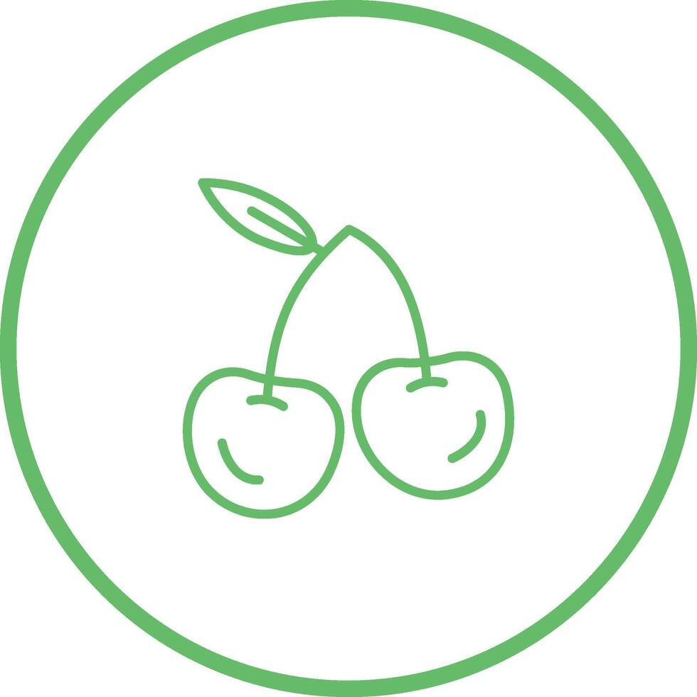 Cherries Vector Icon