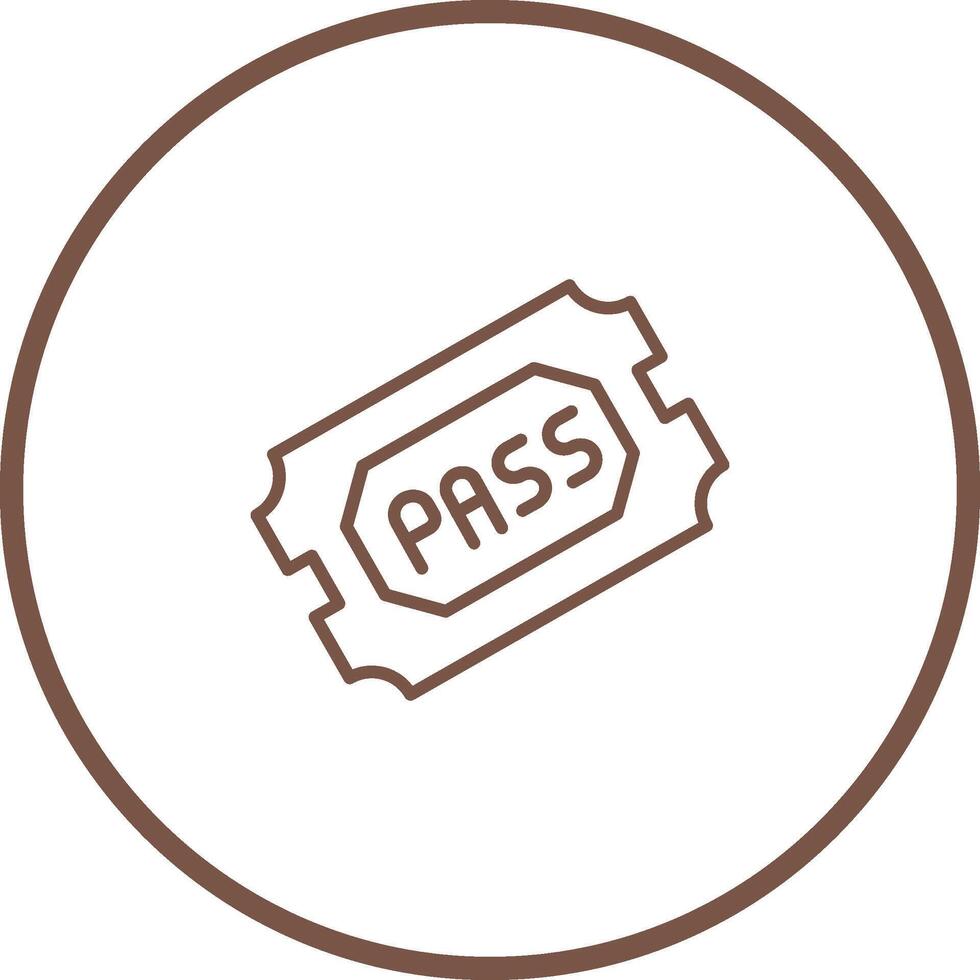 Passes Vector Icon