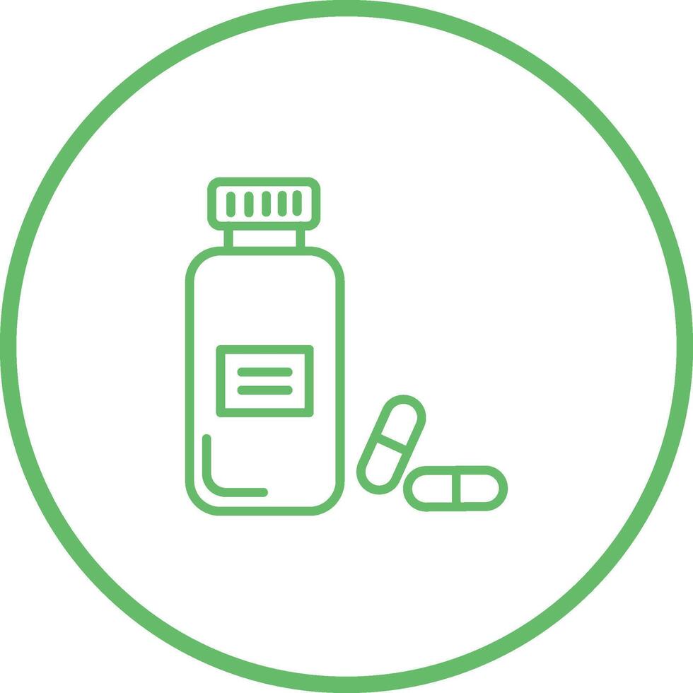 Bottle Capsule Vector Icon