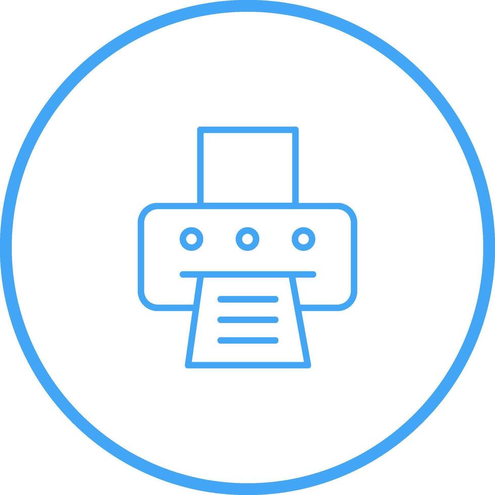 Print Vector Icon