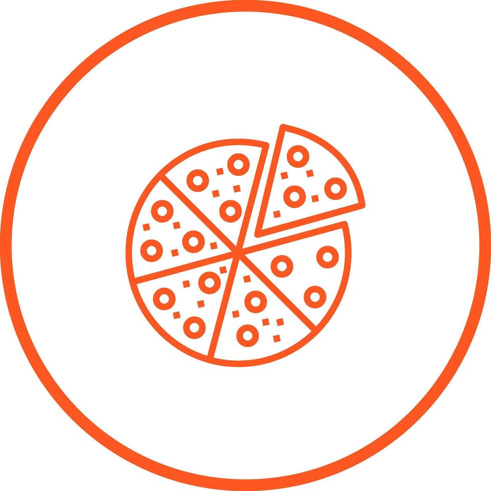 Pizza Slice Vector Icon