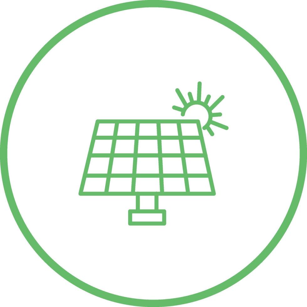 Solar Panel Vector Icon