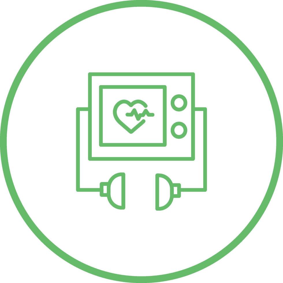 Defibrillator Vector Icon