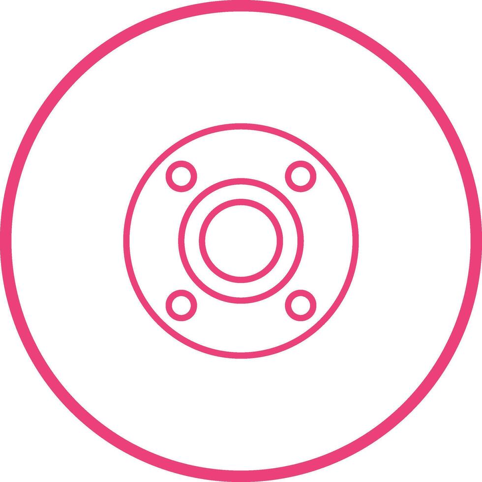 Flange Vector Icon